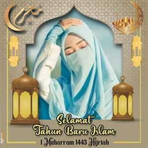 Liputan Jawa|Twibbon Tahun Baru Hijriyah 1 Muharam beserta contohnya !!